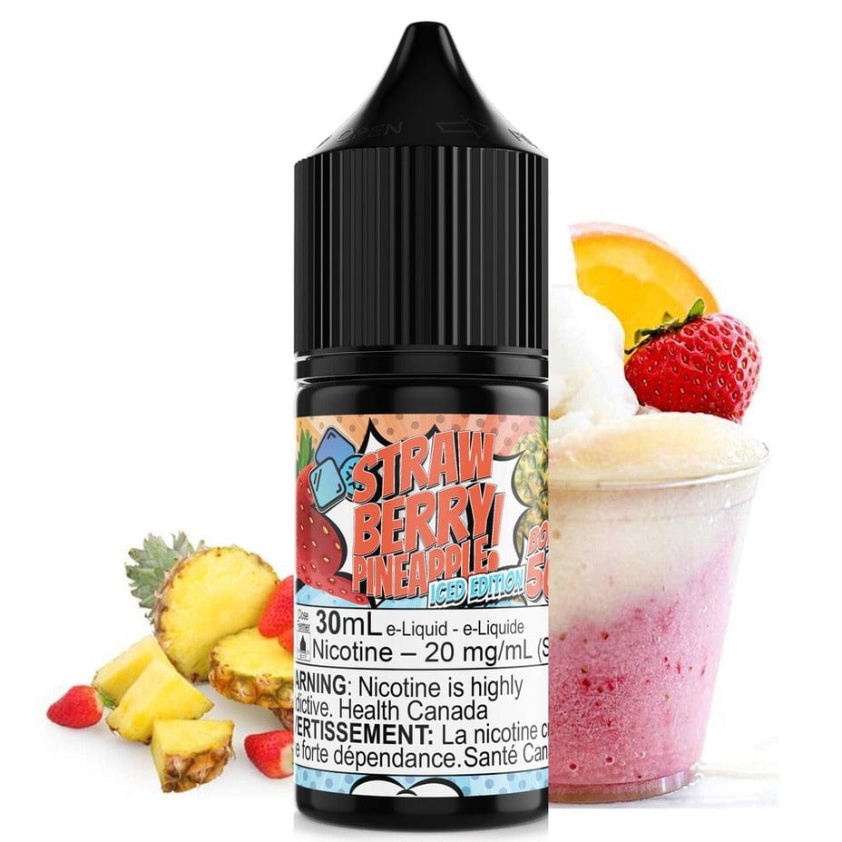 Strawberry Pineapple Ice Salt by Maverick E-Liquid 30mL / 12mg Morden Vape SuperStore and Cannabis Manitoba Canada