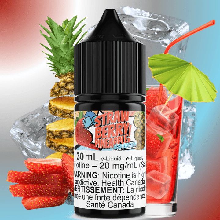 Strawberry Pineapple Ice Salt by Maverick E-Liquid Morden Vape SuperStore and Cannabis Manitoba Canada