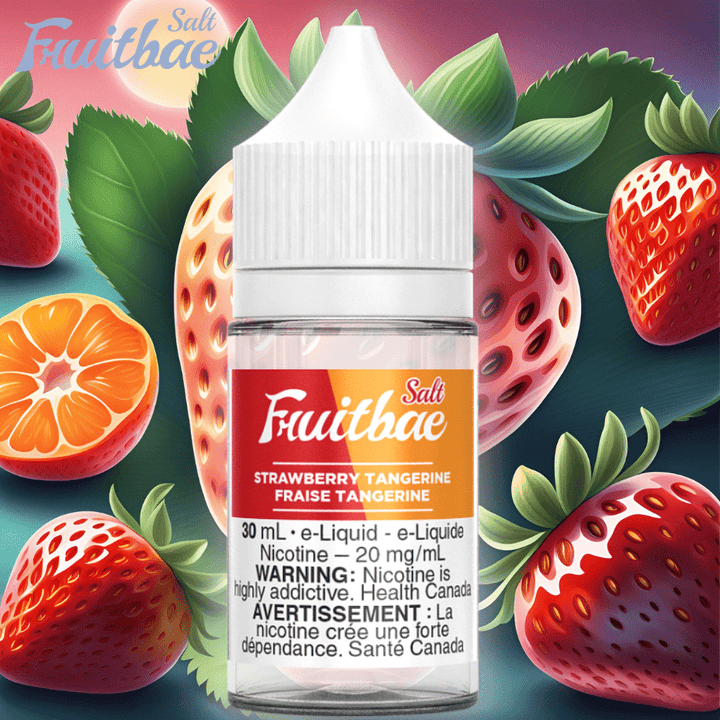 Strawberry Tangerine Salt by Fruitbae E-Liquid Morden Vape SuperStore and Cannabis Manitoba Canada