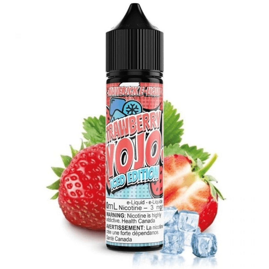 Strawberry Yojo Iced by Maverick E-Liquid Morden Vape SuperStore and Cannabis Manitoba Canada