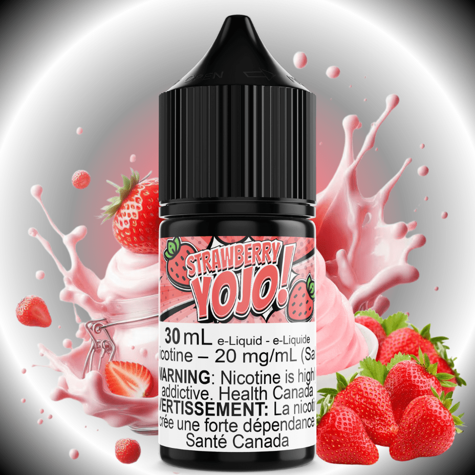 Strawberry Yojo Salt by Maverick E-Liquid Morden Vape SuperStore and Cannabis Manitoba Canada