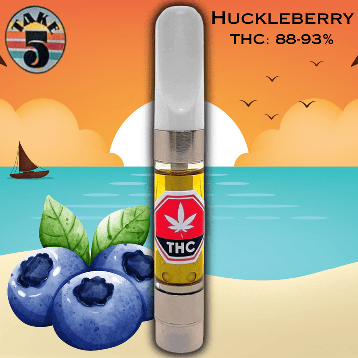 Take 5 Huckleberry Indica Cartridge-1g 1g Morden Vape SuperStore and Cannabis Manitoba Canada