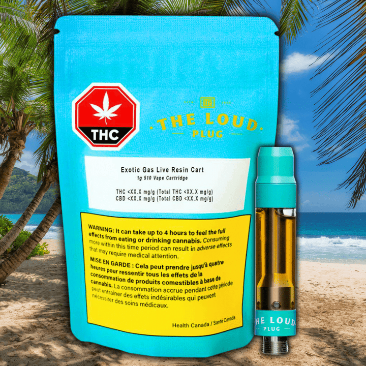 The Loud Plug Exotic Gas Live Resin Cartridge-1g 1g Morden Vape SuperStore and Cannabis Manitoba Canada