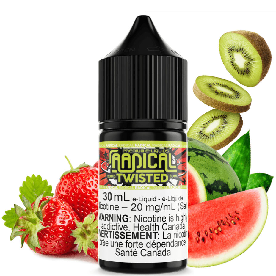 Twisted Salt Nic by Radical E-liquid 30ml / 12mg Morden Vape SuperStore and Cannabis Manitoba Canada