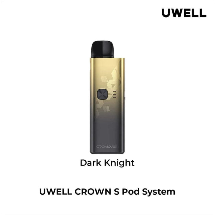 Uwell Crown S Pod Kit Dark Knight Morden Vape SuperStore and Cannabis Manitoba Canada