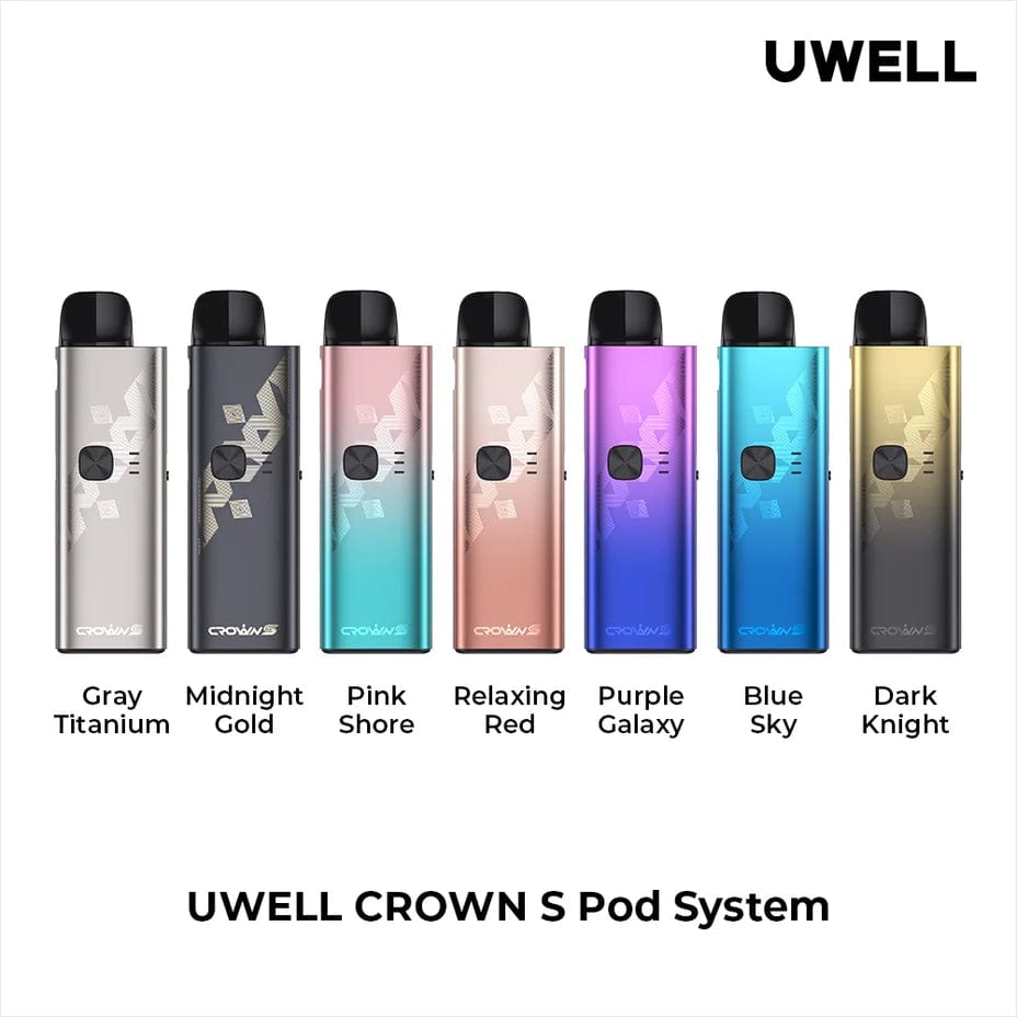 Uwell Crown S Pod Kit Morden Vape SuperStore and Cannabis Manitoba Canada