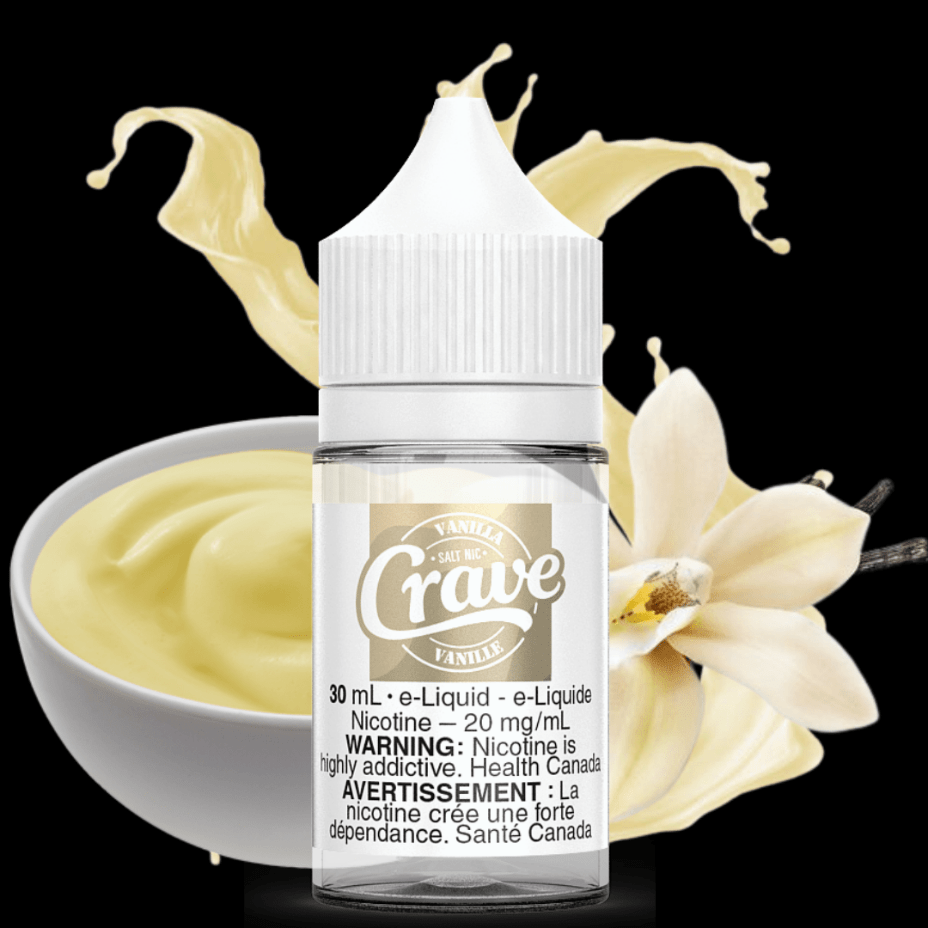 Vanilla Salt by Crave E-liquid Morden Vape SuperStore and Cannabis Manitoba Canada