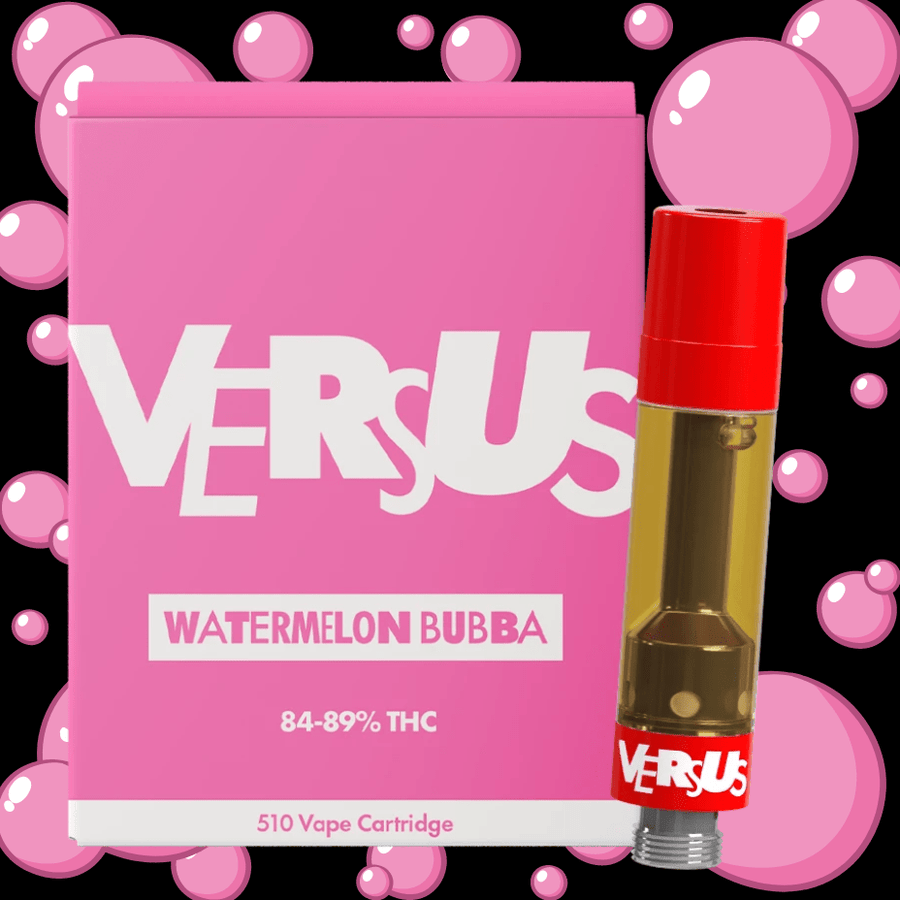 Versus Watermelon Bubba Hybrid 510 Cartridge-1g 1g Morden Vape SuperStore and Cannabis Manitoba Canada