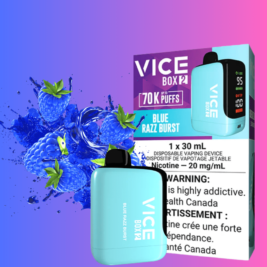 Vice Box 2 Disposable Vape-Arctic Blue Melon in Morden Manitoba