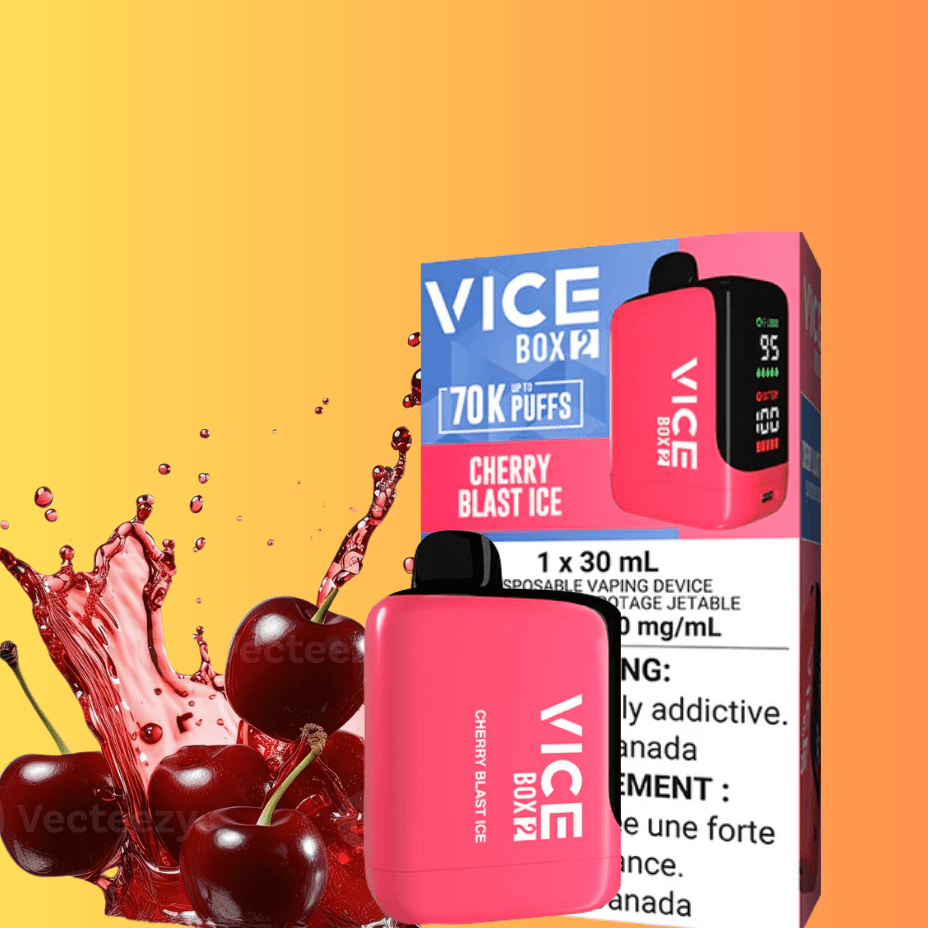 Vice Box 2 Disposable Vape-Cherry Blast Ice in Manitoba