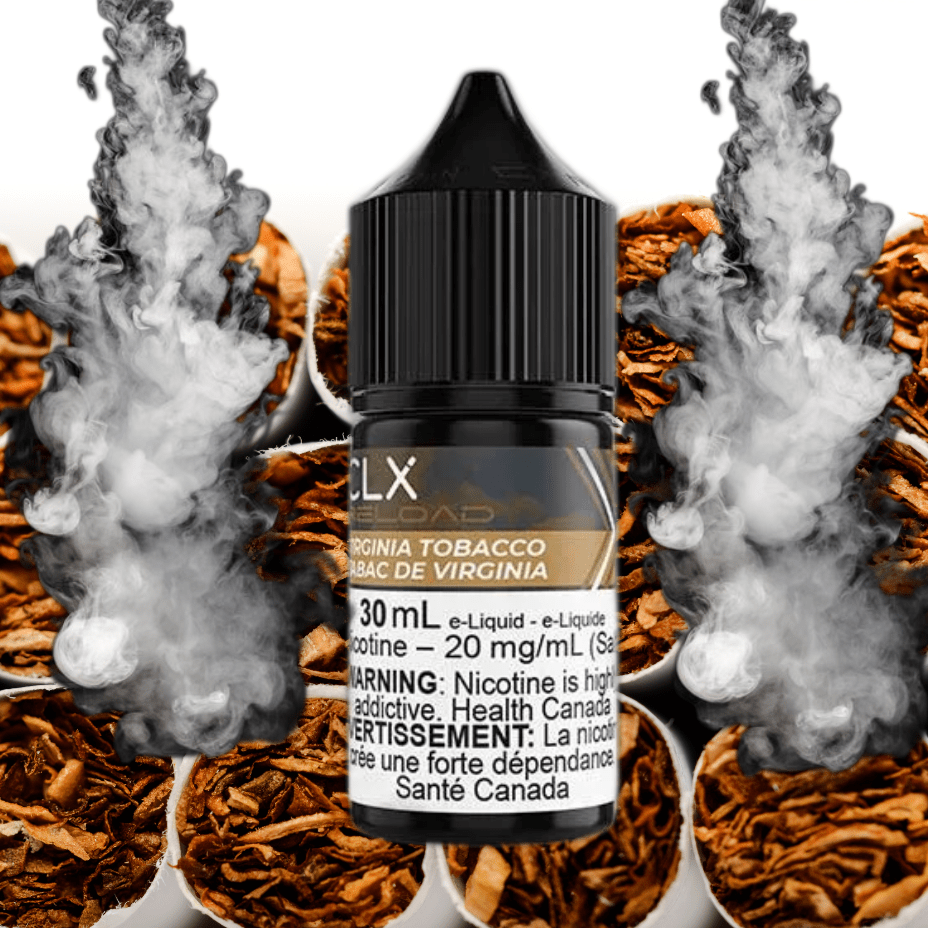 Virginia Tobacco Salt by CLX Reload E-Liquid Morden Vape SuperStore and Cannabis Manitoba Canada