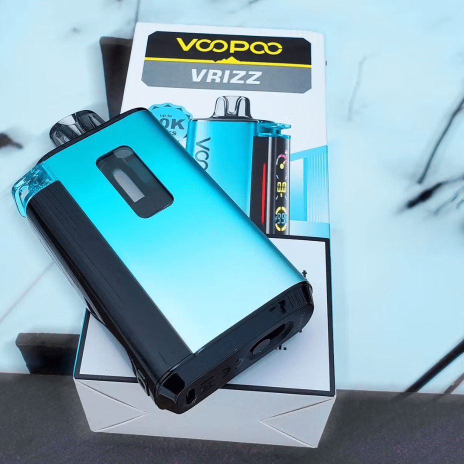 VooPoo VRIZZ Pod Kit-15ml Pod Iris Blue Morden Vape SuperStore and Cannabis Manitoba Canada