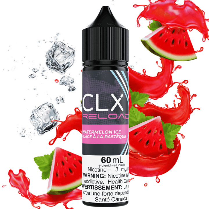 Watermelon Ice by CLX Reload E-liquid Morden Vape SuperStore and Cannabis Manitoba Canada