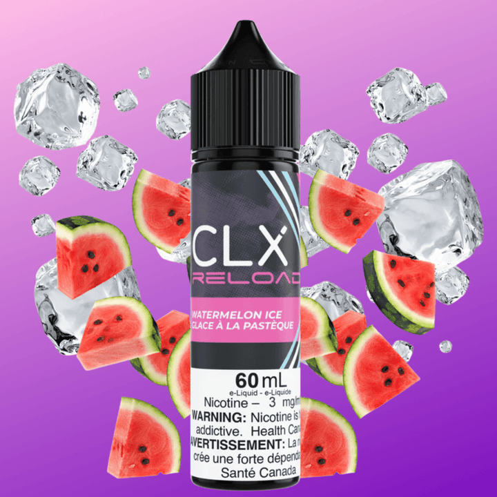 Watermelon Ice by CLX Reload E-liquid Morden Vape SuperStore and Cannabis Manitoba Canada