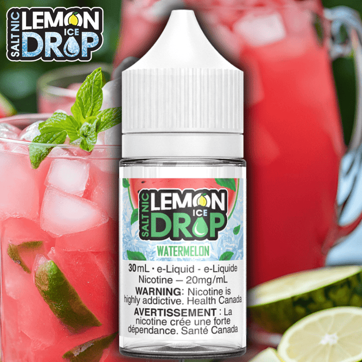 Watermelon Ice Salts by Lemon Drop E-Liquid Morden Vape SuperStore and Cannabis Manitoba Canada