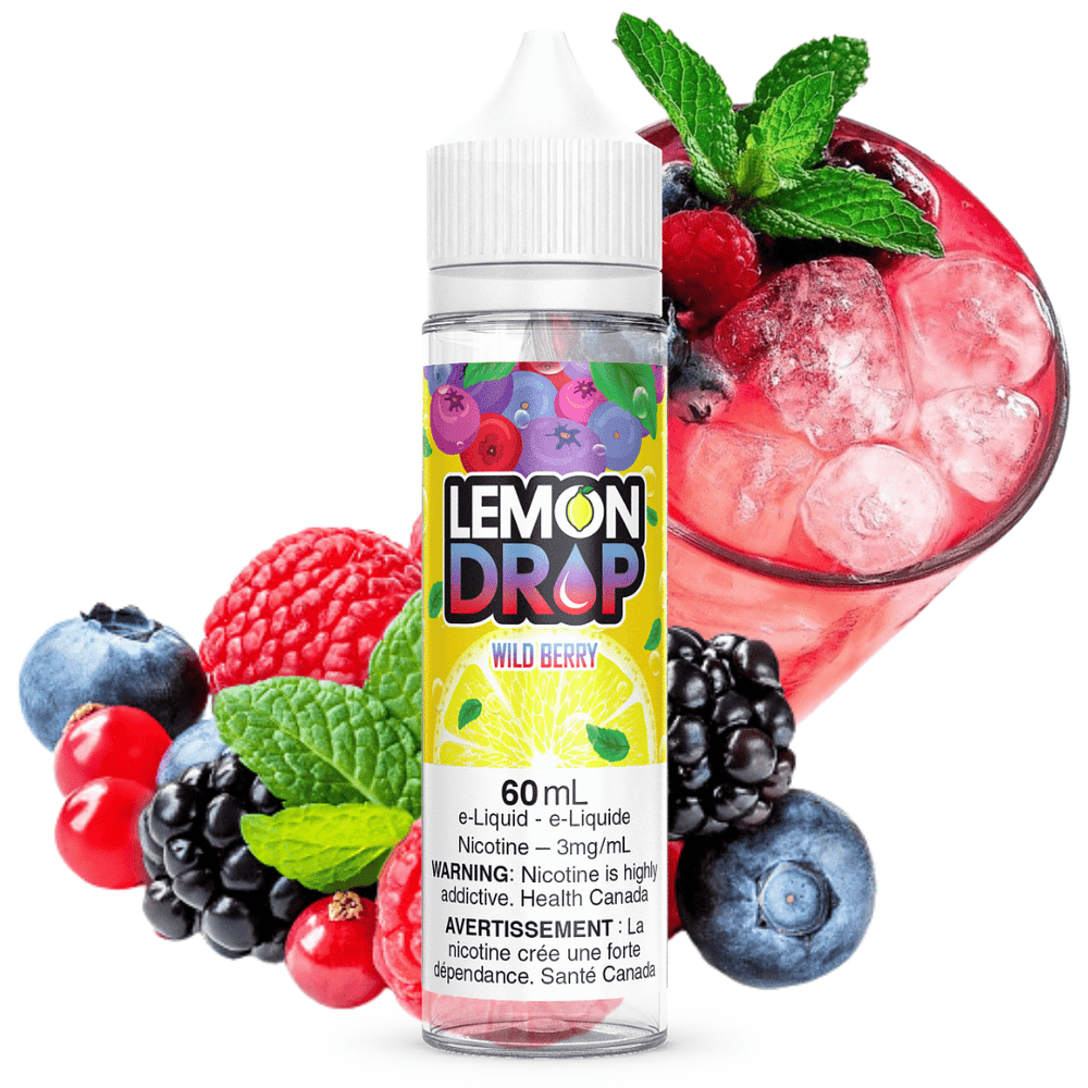 Wild Berry by Lemon Drop E-Liquid 60ml / 3mg Morden Vape SuperStore and Cannabis Manitoba Canada