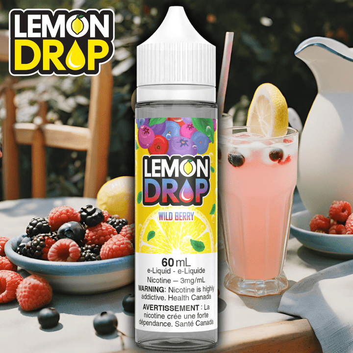 Wild Berry by Lemon Drop E-Liquid Morden Vape SuperStore and Cannabis Manitoba Canada