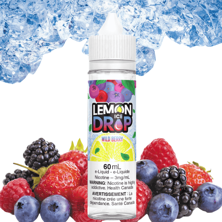 Wild Berry Ice by Lemon Drop 60ml / 3mg Morden Vape SuperStore and Cannabis Manitoba Canada