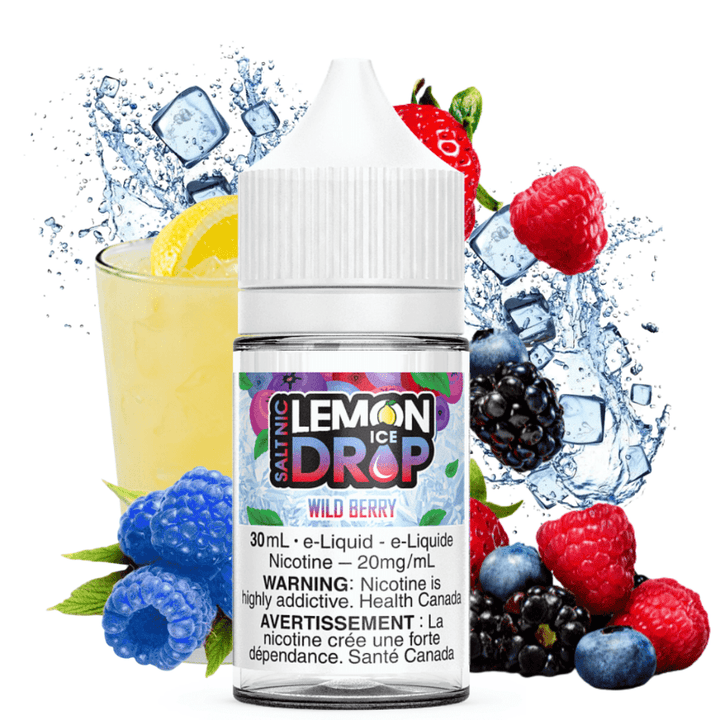 Wild Berry Ice by Lemon Drop Salt 12mg Morden Vape SuperStore and Cannabis Manitoba Canada