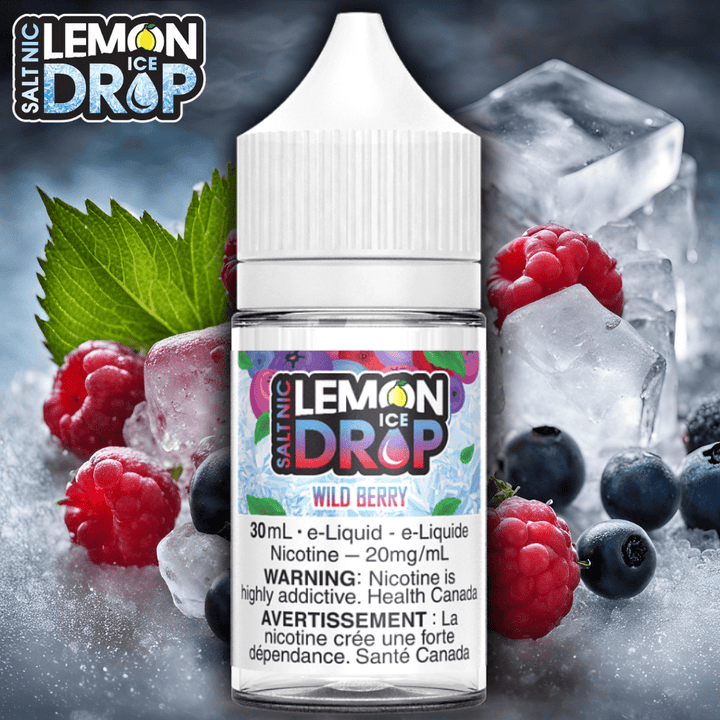 Wild Berry Ice by Lemon Drop Salt Morden Vape SuperStore and Cannabis Manitoba Canada