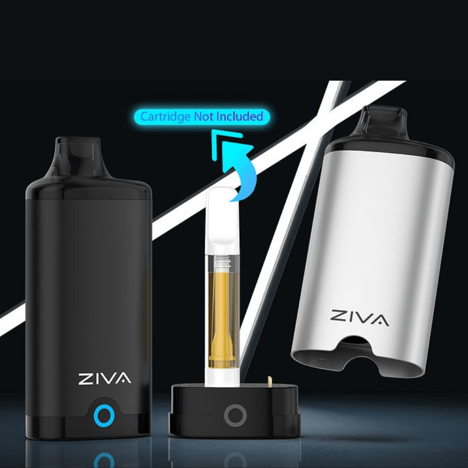 Yocan Ziva Smart 510 Battery Silver Morden Vape SuperStore and Cannabis Manitoba Canada