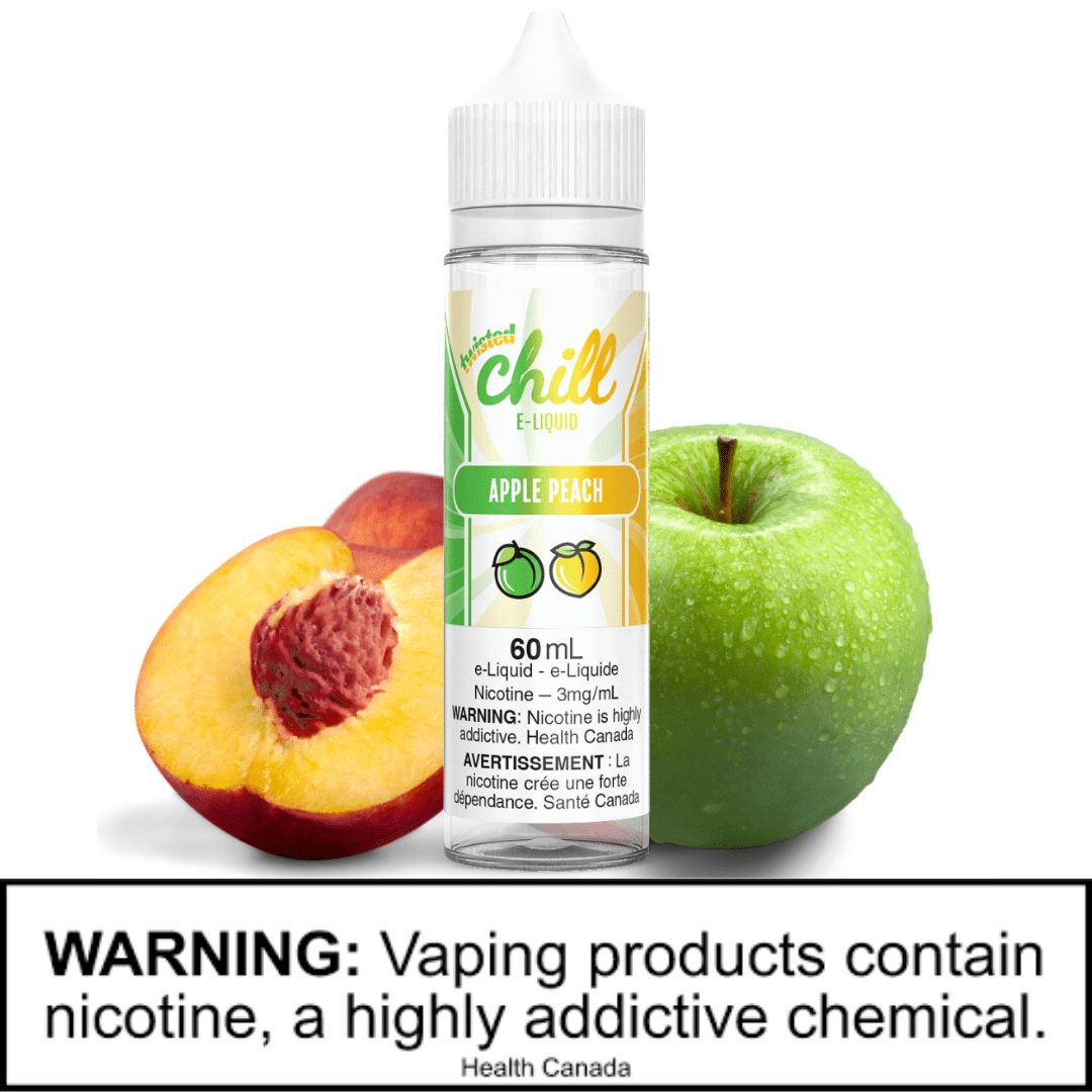 Apple Peach by Chill E-liquid Morden Vape SuperStore and Cannabis Manitoba Canada