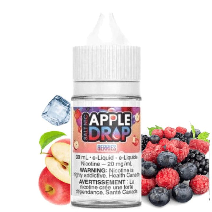 Berries Ice Salts by Apple Drop E-Liquid Morden Vape SuperStore and Cannabis Manitoba Canada