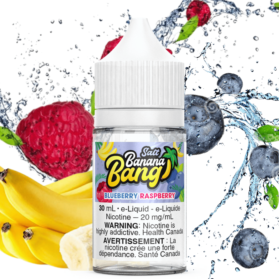 Blueberry Raspberry Salt by Banana Bang E-Liquid 30ml / 12mg Morden Vape SuperStore and Cannabis Manitoba Canada