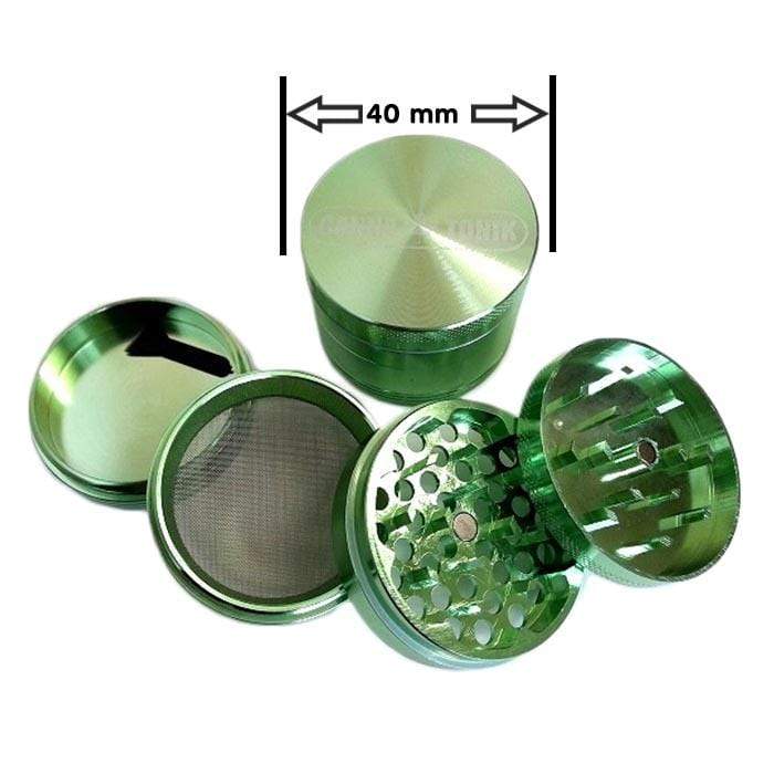 Cannatonik Aluminum Grinder 40mm Green Morden Vape SuperStore and Cannabis Manitoba Canada