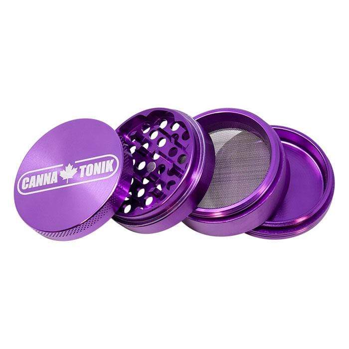 Cannatonik Aluminum Grinder 56mm Purple Morden Vape SuperStore and Cannabis Manitoba Canada