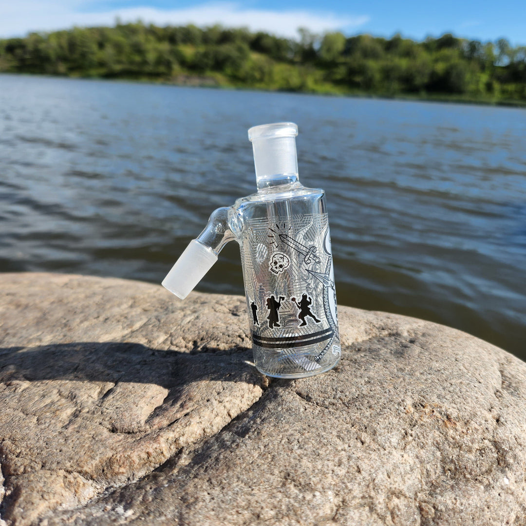 Cheech Glass 14mm 45° Viking Ash Catcher Morden Vape SuperStore and Cannabis Manitoba Canada