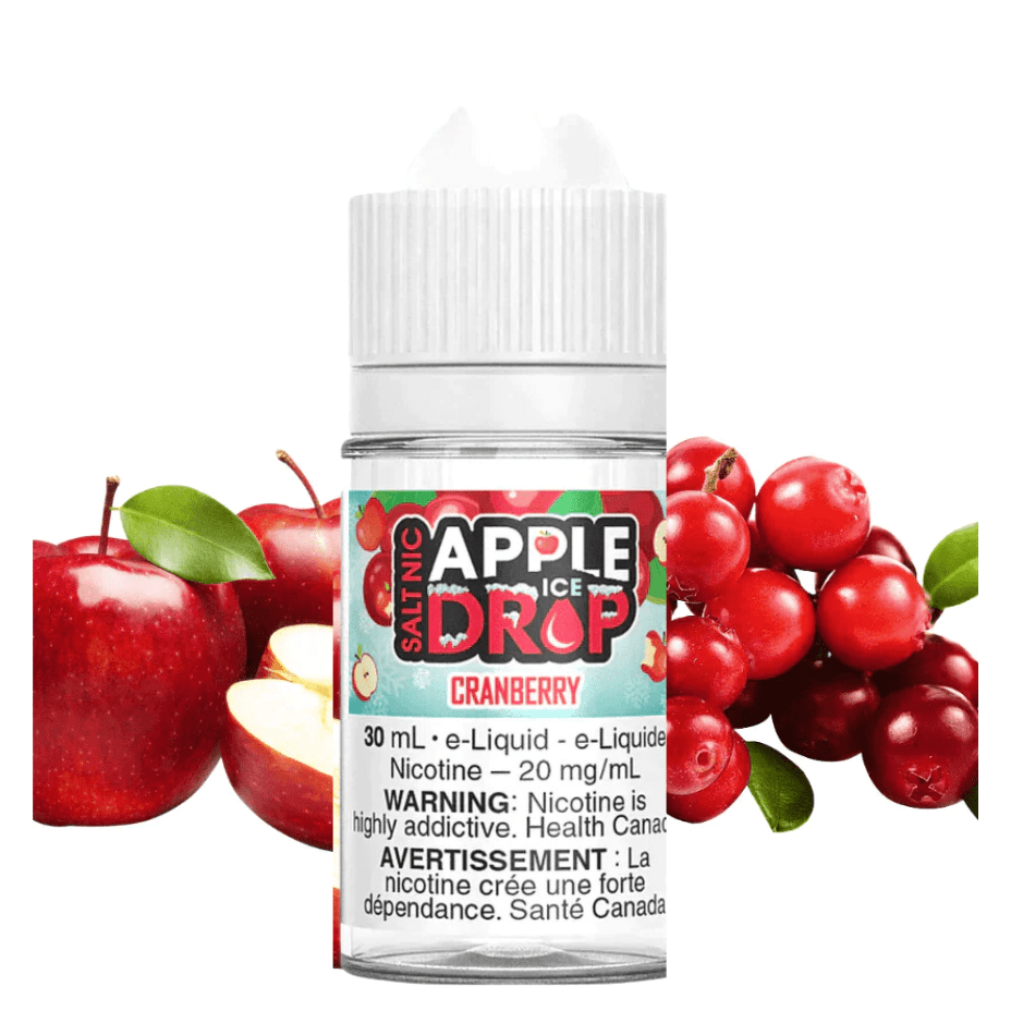 Cranberry Salt by Apple Drop E-Liquid Morden Vape SuperStore and Cannabis Manitoba Canada