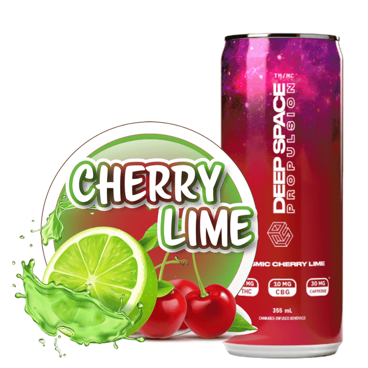 Deep Space Propulsion Cosmic Cherry Lime 1:1 355ml Morden Vape SuperStore and Cannabis Manitoba Canada