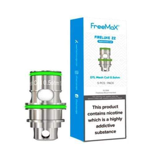 Freemax Fireluke 22 Replacement Coils - 5pck 0.5ohm DTL Morden Vape SuperStore and Cannabis Manitoba Canada