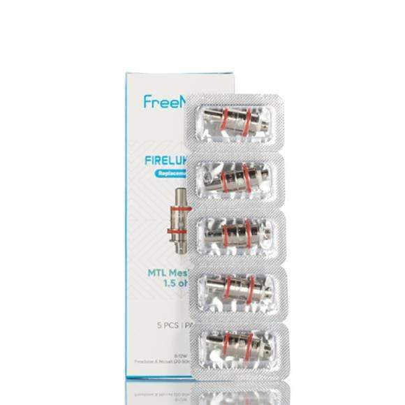 Freemax Fireluke 22 Replacement Coils - 5pck 1.5ohm MTL Morden Vape SuperStore and Cannabis Manitoba Canada