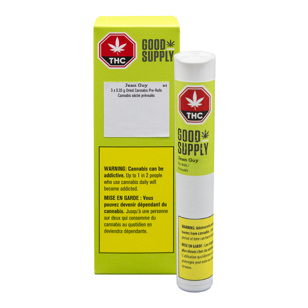 Good Supply Jean Guy Sativa Pre-Rolls-1x 1g 1x1g Morden Vape SuperStore and Cannabis Manitoba Canada