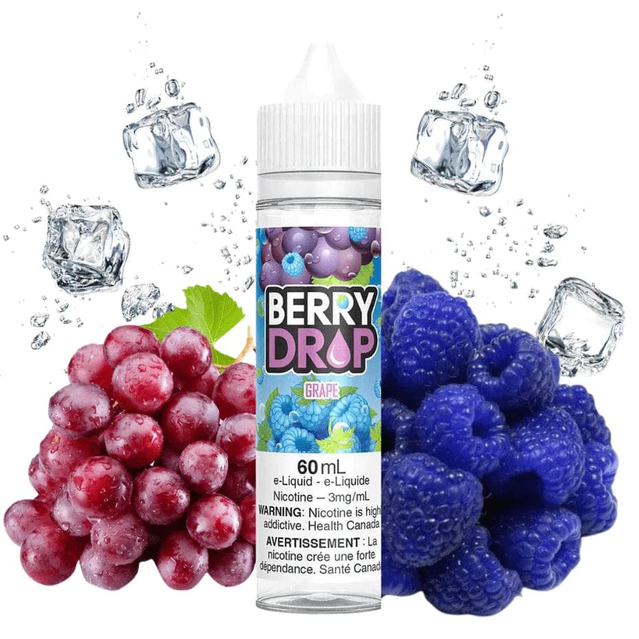 Grape by Berry Drop E-Liquid 60mL / 3mg Morden Vape SuperStore and Cannabis Manitoba Canada