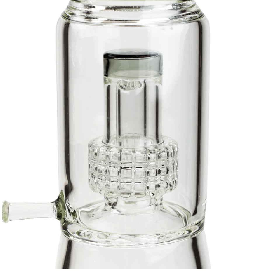 H2O Glass Bong with Dome & Triple Matrix Perc-17" Morden Vape SuperStore and Cannabis Manitoba Canada