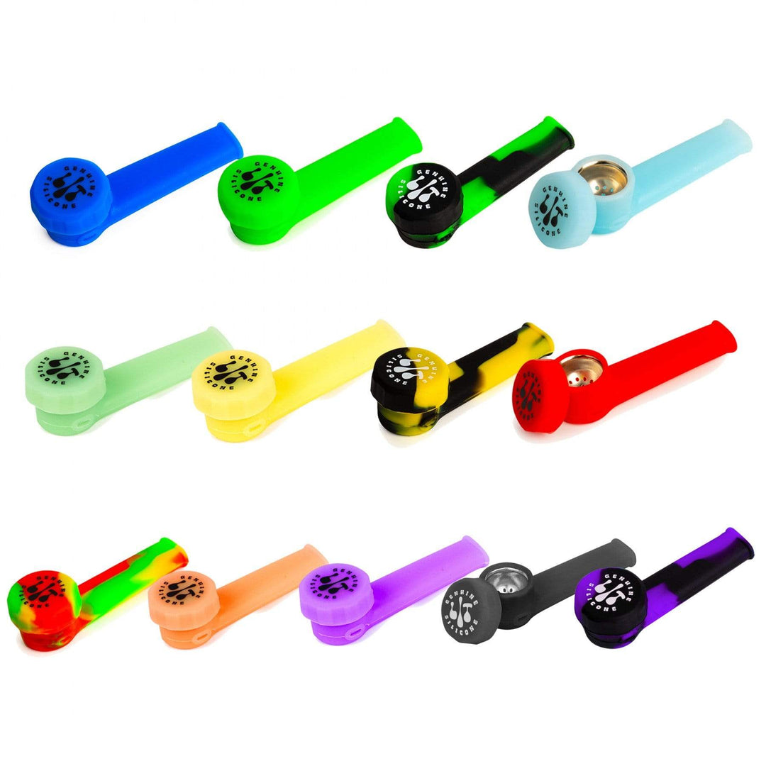 Lit Silicone 3.5" Hand Pipe Morden Vape SuperStore and Cannabis Manitoba Canada