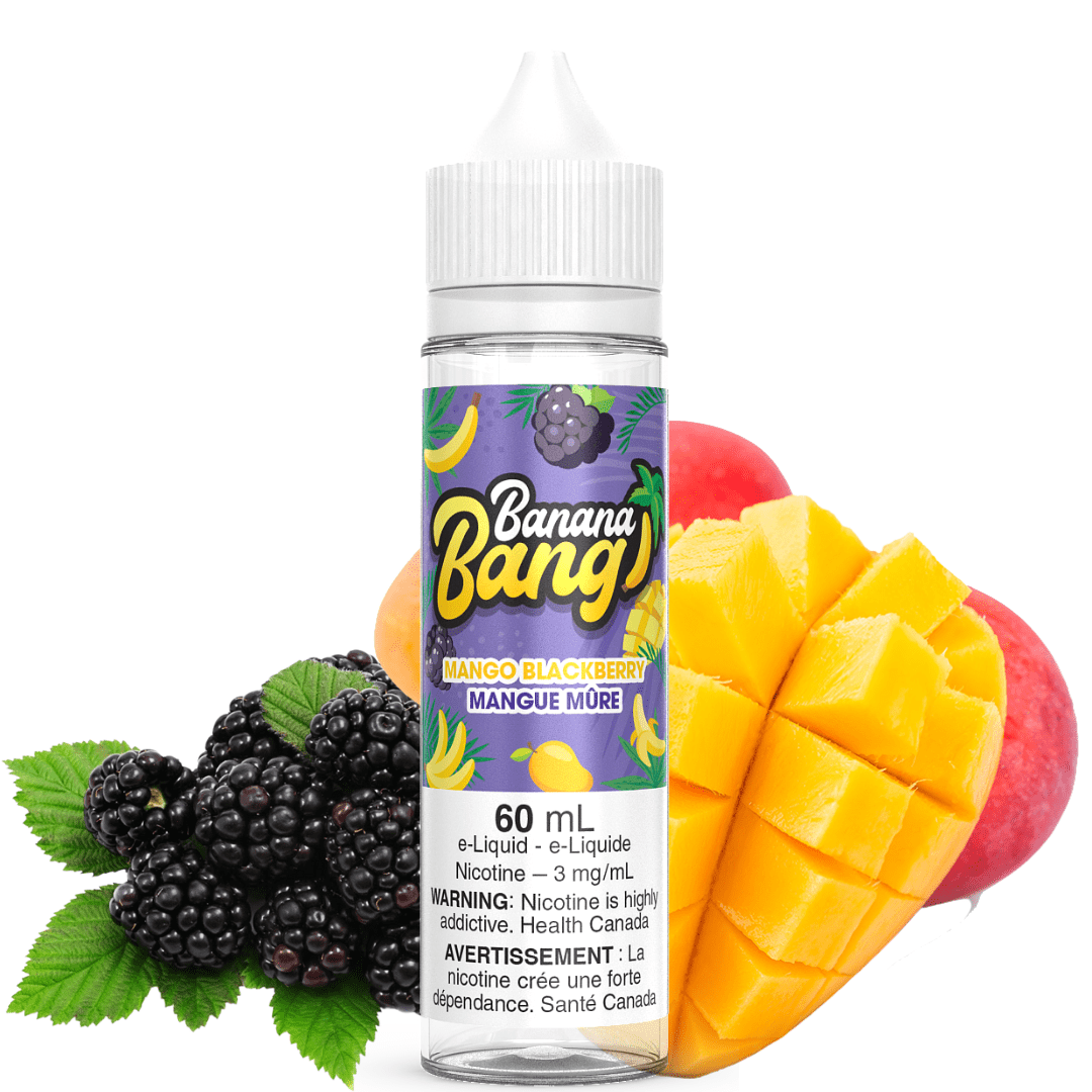 Mango Blackberry by Banana Bang 3mg Morden Vape SuperStore and Cannabis Manitoba Canada