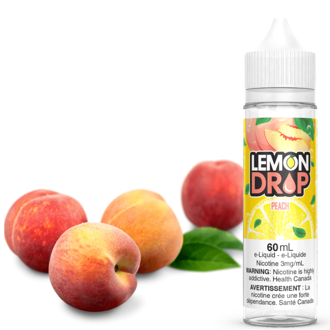 Peach by Lemon Drop E-Liquid 60ml / 3mg Morden Vape SuperStore and Cannabis Manitoba Canada