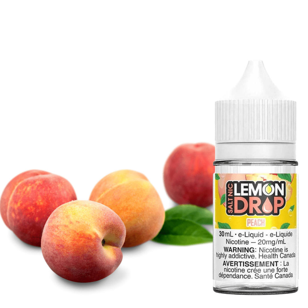 Peach Salts by Lemon Drop E-Liquid 30ml / 12mg Morden Vape SuperStore and Cannabis Manitoba Canada