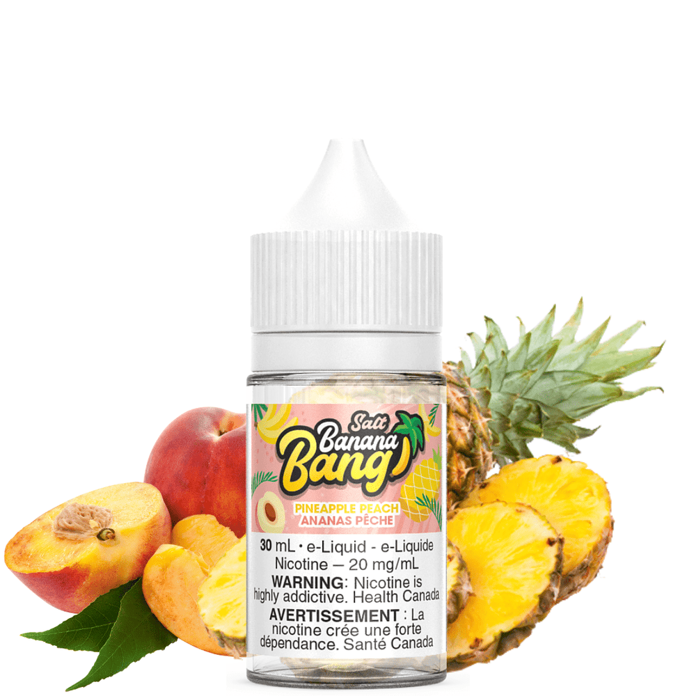 Pineapple Peach Salt by Banana Bang 12mg Morden Vape SuperStore and Cannabis Manitoba Canada