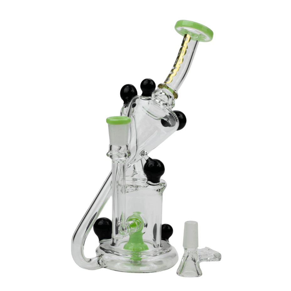 Preemo Glass Bauble Recycler-9" 9" / Mint Green Morden Vape SuperStore and Cannabis Manitoba Canada