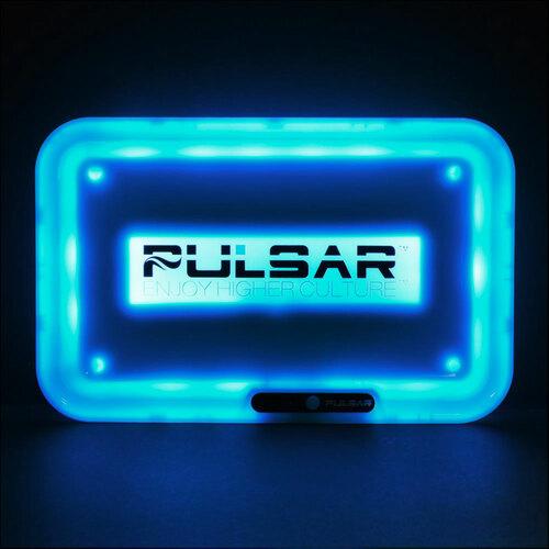 Pulsar Light-Up LED Rolling Tray Morden Vape SuperStore and Cannabis Manitoba Canada