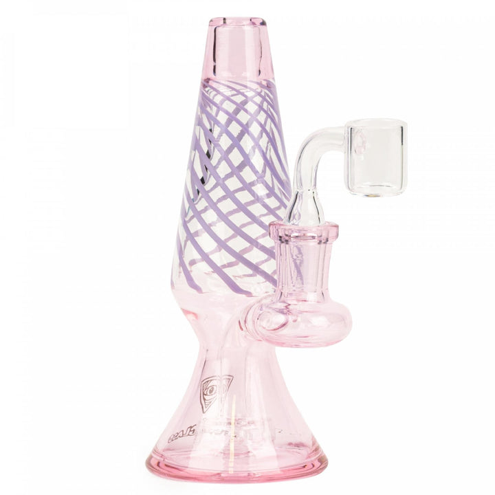 Red Eye Glass Magma Concentrate Rig w/UFO Perc 5.5" 5.5" / Pink Morden Vape SuperStore and Cannabis Manitoba Canada