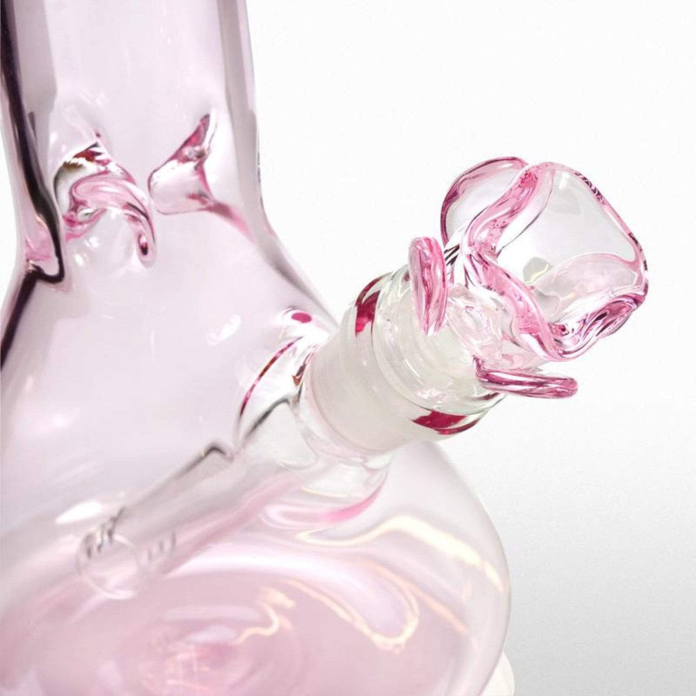 Red Eye Glass Rose 14mm Pull-Out 14mm / Pink Morden Vape SuperStore and Cannabis Manitoba Canada