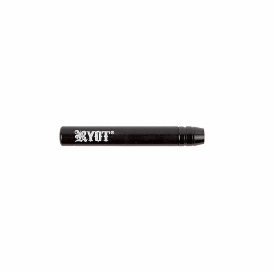 RYOT Acrylic One Hitter Bat-Small Black Morden Vape SuperStore and Cannabis Manitoba Canada