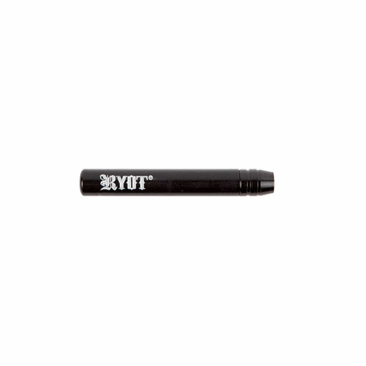 RYOT Acrylic One Hitter Bat-Small Black Morden Vape SuperStore and Cannabis Manitoba Canada