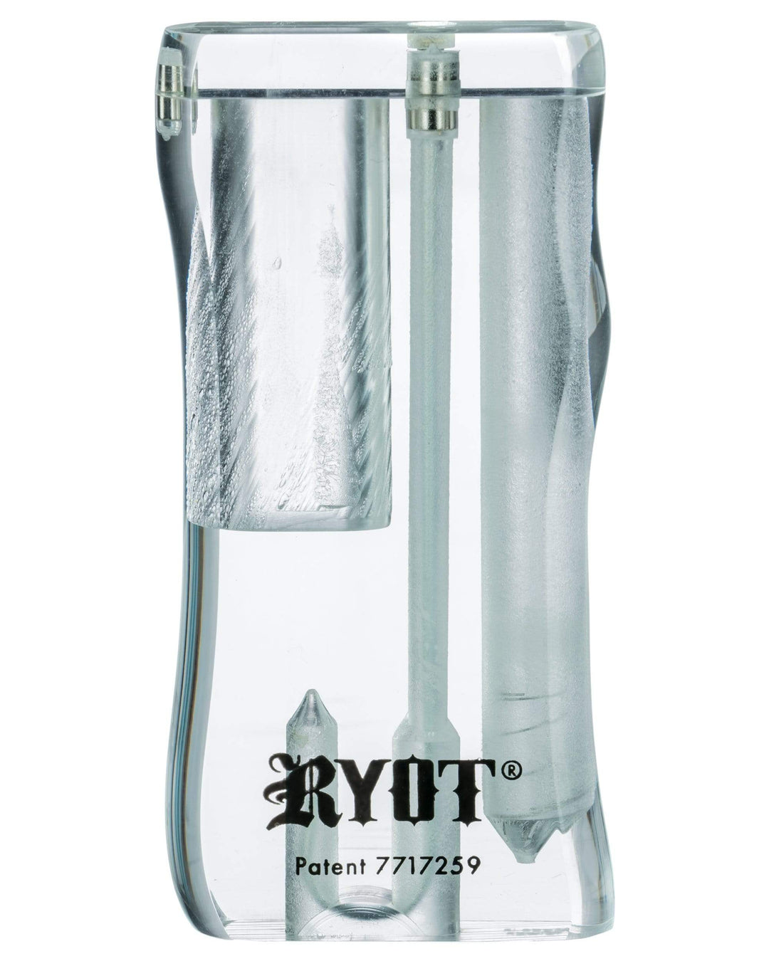 RYOT Acrylic Poker Dugout w/ Matching Bat-Large Clear Morden Vape SuperStore and Cannabis Manitoba Canada